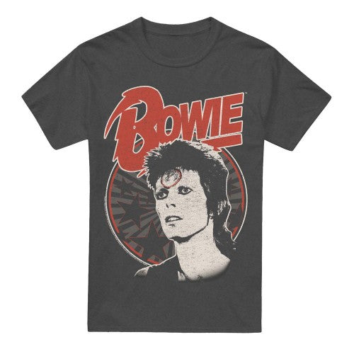Front - David Bowie Unisex Adult Space Oddity T-Shirt