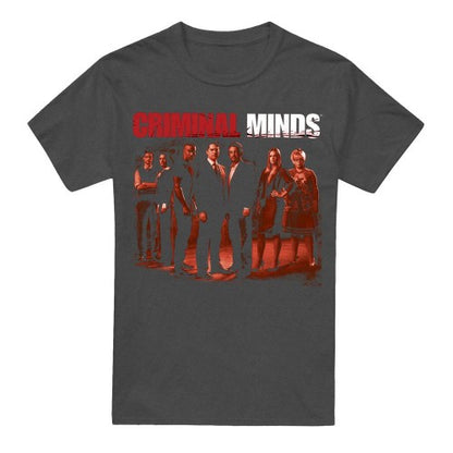 Front - Criminal Minds Unisex Adult The Crew T-Shirt