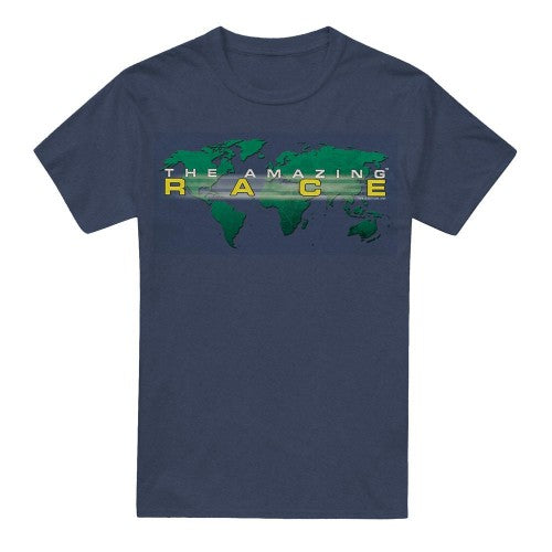 Front - The Amazing Race Unisex Adult Around the World T-Shirt
