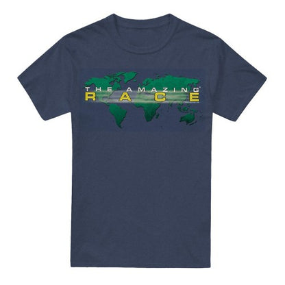 Front - The Amazing Race Unisex Adult Around the World T-Shirt