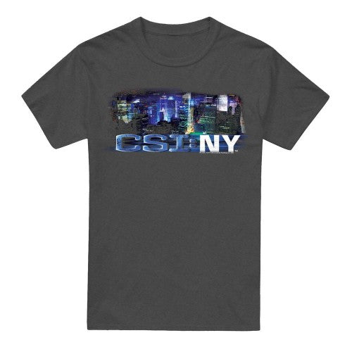 Front - CSI: NY Unisex Adult Never Rests T-Shirt