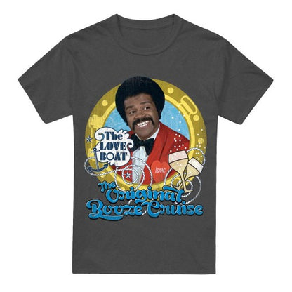 Front - The Love Boat Unisex Adult Original Booze Cruise T-Shirt