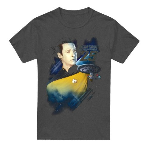 Front - Star Trek Unisex Adult 25th Data T-Shirt