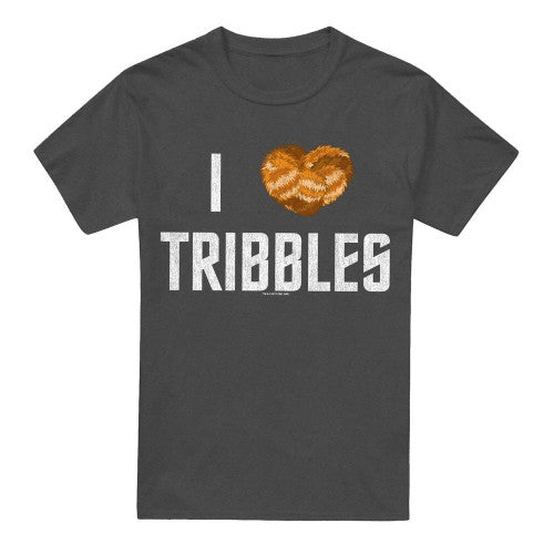 Front - Star Trek Unisex Adult I Heart Tribbles T-Shirt