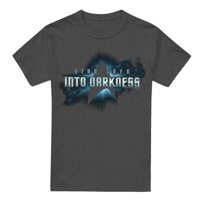 Front - Star Trek: Into Darkness Unisex Adult Logo T-Shirt