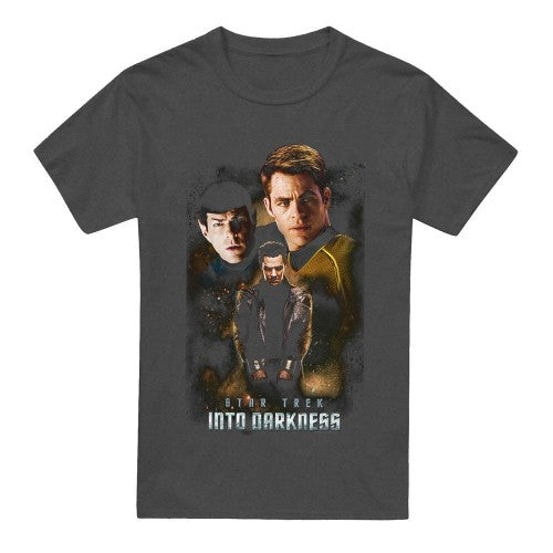 Front - Star Trek: Into Darkness Unisex Adult Aftermath T-Shirt