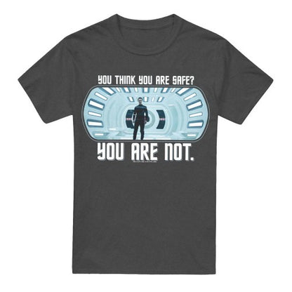 Front - Star Trek: Into Darkness Unisex Adult Not Safe T-Shirt