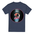 Front - Happy Days Unisex Adult On the Record T-Shirt