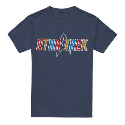 Front - Star Trek Unisex Adult Logo T-Shirt