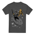 Front - Star Trek Unisex Adult Enterprise Dash T-Shirt