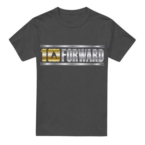 Front - Star Trek Unisex Adult Ten Forward T-Shirt