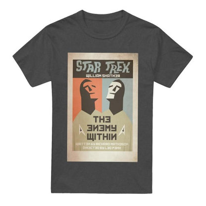 Front - Star Trek Unisex Adult The Original Series Episode 5 T-Shirt