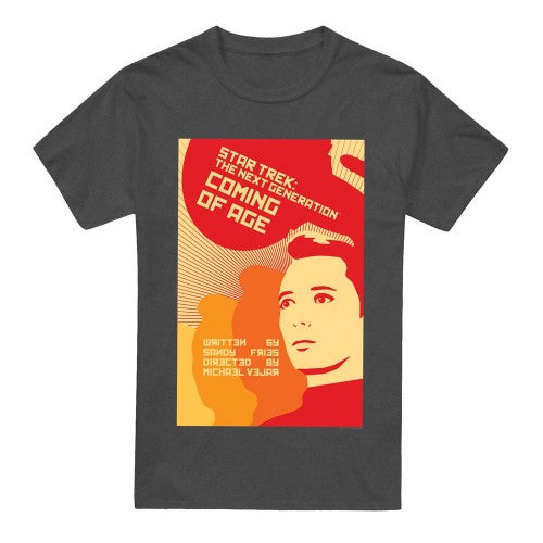 Front - Star Trek Unisex Adult The Next Generation Season 1 Episode 19 T-Shirt
