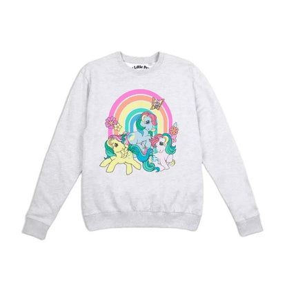 Front - My Little Pony Womens/Ladies Group Shot Sweatshirt