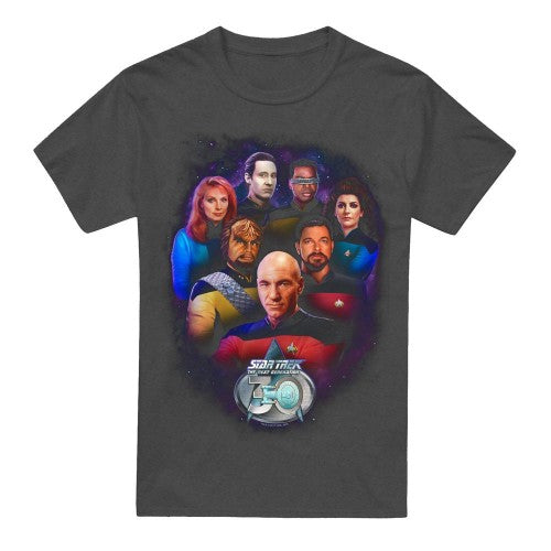 Front - Star Trek Unisex Adult 30 Crew T-Shirt