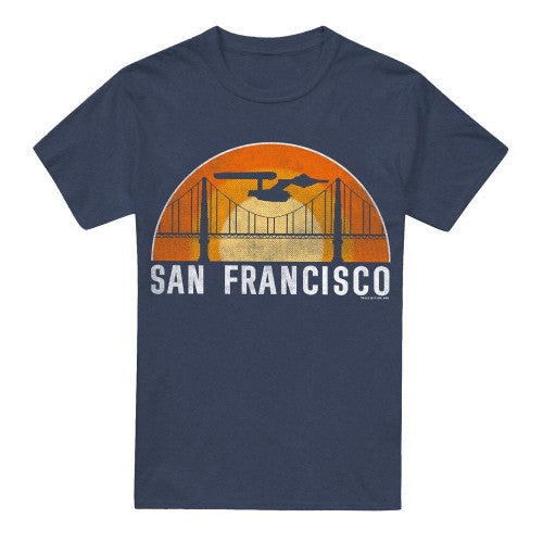 Front - Star Trek Unisex Adult San Francisco Trek T-Shirt
