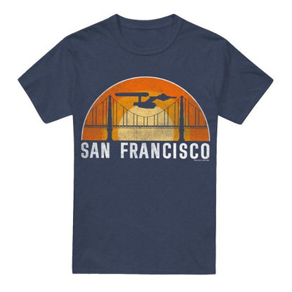 Front - Star Trek Unisex Adult San Francisco Trek T-Shirt