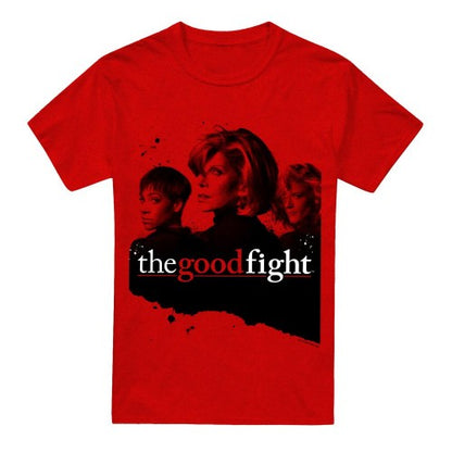 Front - The Good Fight Unisex Adult Diane Lucca & Maia T-Shirt