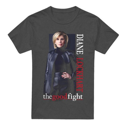 Front - The Good Fight Unisex Adult Diane T-Shirt