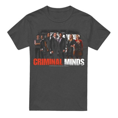 Front - Criminal Minds Unisex Adult The Brain Trust T-Shirt