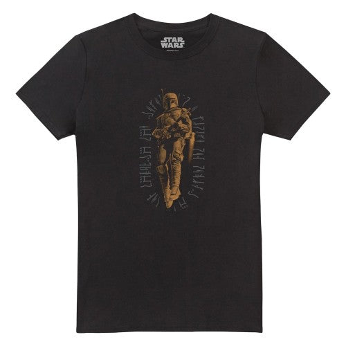 Front - Star Wars Mens I´m A Simple Man Boba Fett T-Shirt