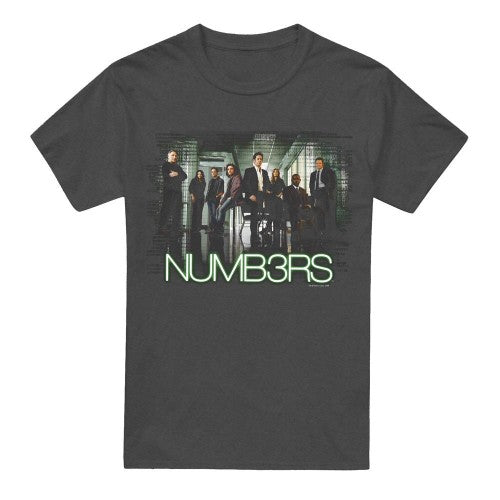 Front - Numb3rs Unisex Adult Cast T-Shirt