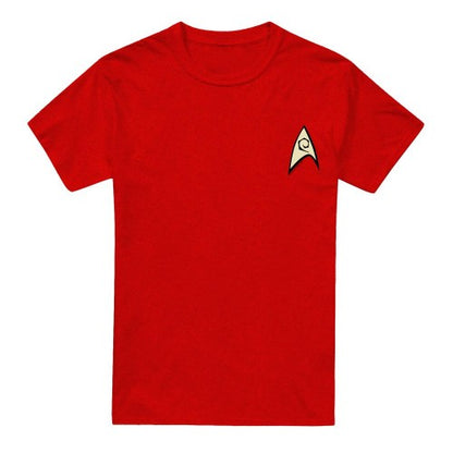Front - Star Trek Unisex Adult Engineering Uniform T-Shirt
