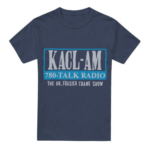 Front - Frasier Unisex Adult KACL-AM Talk T-Shirt