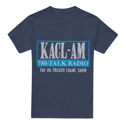Front - Frasier Unisex Adult KACL-AM Talk T-Shirt