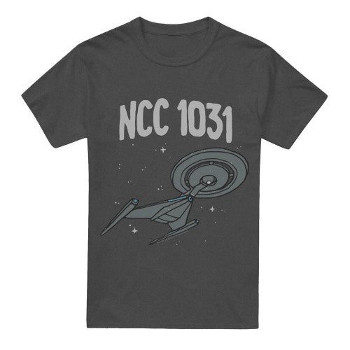 Front - Star Trek Unisex Adult The Crossfield Class T-Shirt
