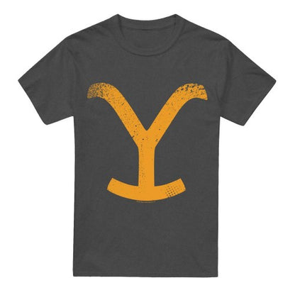 Front - Yellowstone Unisex Adult Large Brand T-Shirt