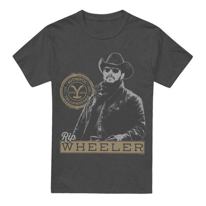 Front - Yellowstone Unisex Adult Rip Wheeler T-Shirt