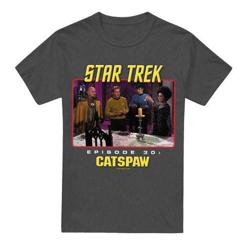 Front - Star Trek Unisex Adult Cat´s Paw T-Shirt