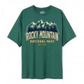 Front - National Parks Womens/Ladies Rocky Mountain 1915 T-Shirt