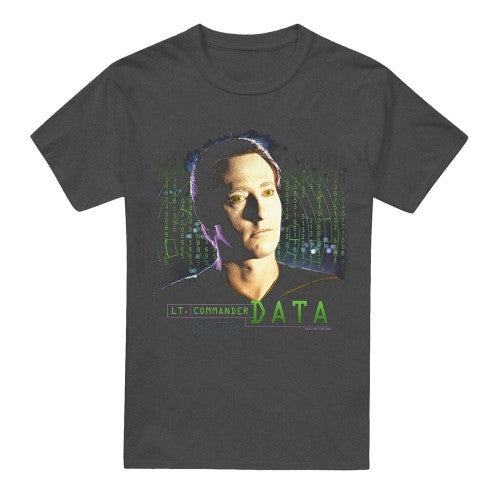 Front - Star Trek Unisex Adult Data T-Shirt