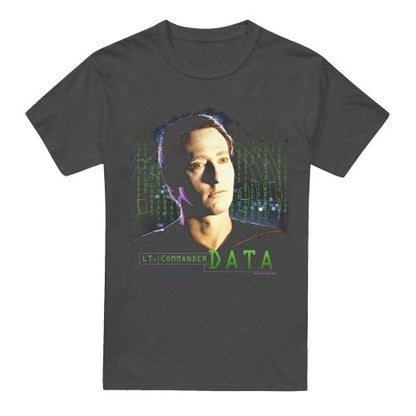 Front - Star Trek Unisex Adult Data T-Shirt
