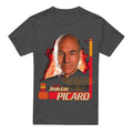Front - Star Trek Unisex Adult Jean-Luc Picard T-Shirt