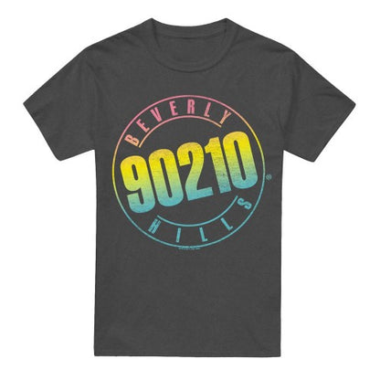 Front - 90210 Unisex Adult Colour Blend Logo T-Shirt