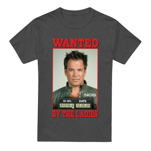 Front - NCIS Unisex Adult Wanted T-Shirt