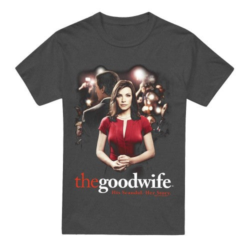 Front - The Good Wife Unisex Adult Bad Press T-Shirt