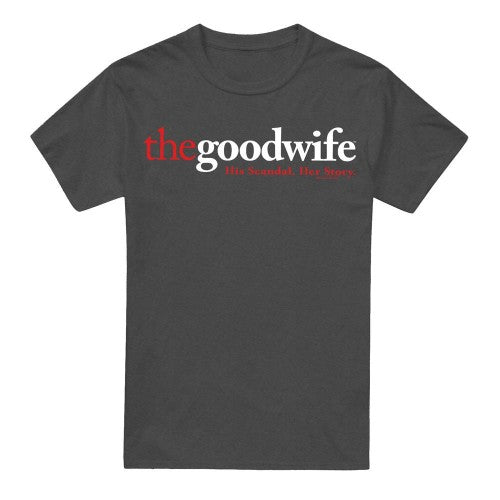 Front - The Good Wife Unisex Adult Logo T-Shirt