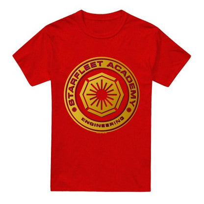 Front - Star Trek Unisex Adult Engineering T-Shirt
