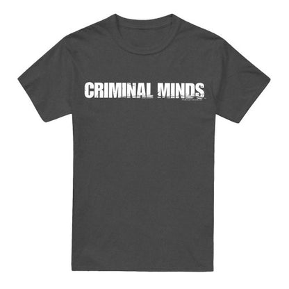 Front - Criminal Minds Unisex Adult Logo T-Shirt