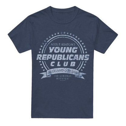 Front - Family Ties Unisex Adult Young Republicans Club T-Shirt