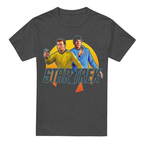 Front - Star Trek Unisex Adult Phasers Ready T-Shirt