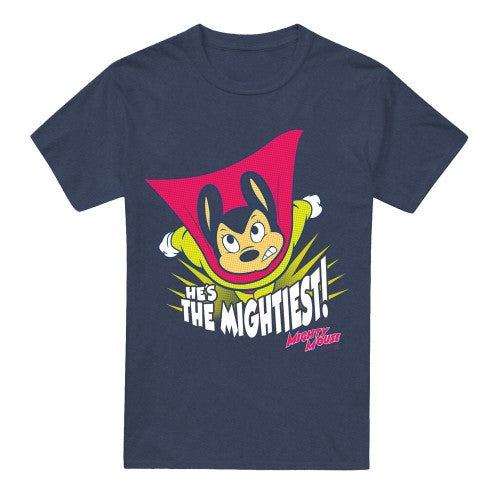 Front - Mighty Mouse Unisex Adult The Mightiest T-Shirt