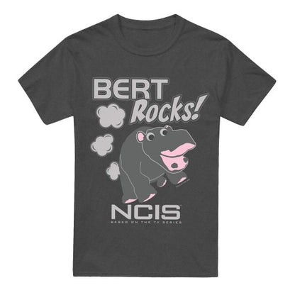Front - NCIS Unisex Adult Bert Rocks T-Shirt