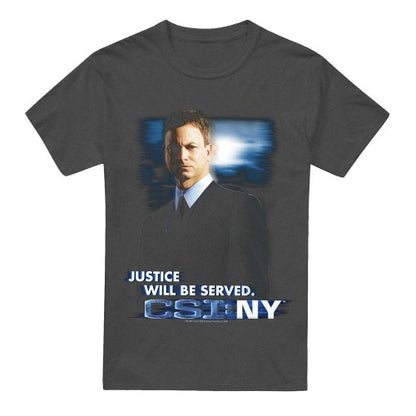 Front - CSI: NY Unisex Adult Justice Served T-Shirt