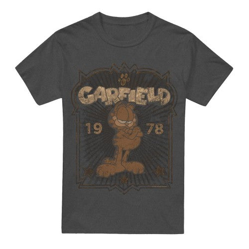 Front - Garfield Unisex Adult Est 1978 T-Shirt