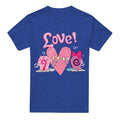 Front - SpongeBob SquarePants Unisex Adult Valentine´s Love Gary & Snellie T-Shirt